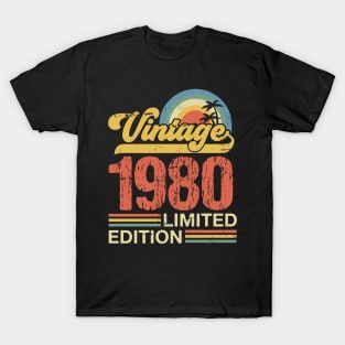 Retro vintage 1980 limited edition T-Shirt